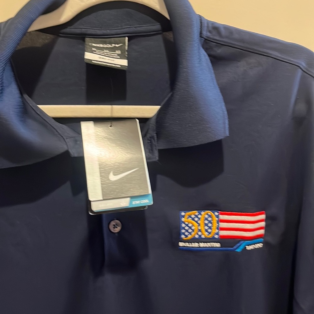 Men’s Nike Dri-Fit Golf Shirt -Muller Martini 50 .Size XL